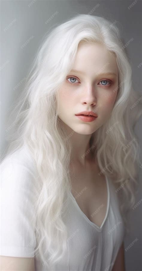 beautiful albino ladies